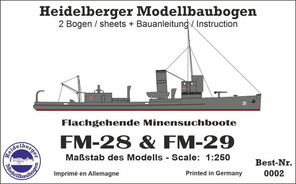 Flachgehende Minensuchboote FM-28 & FM-29