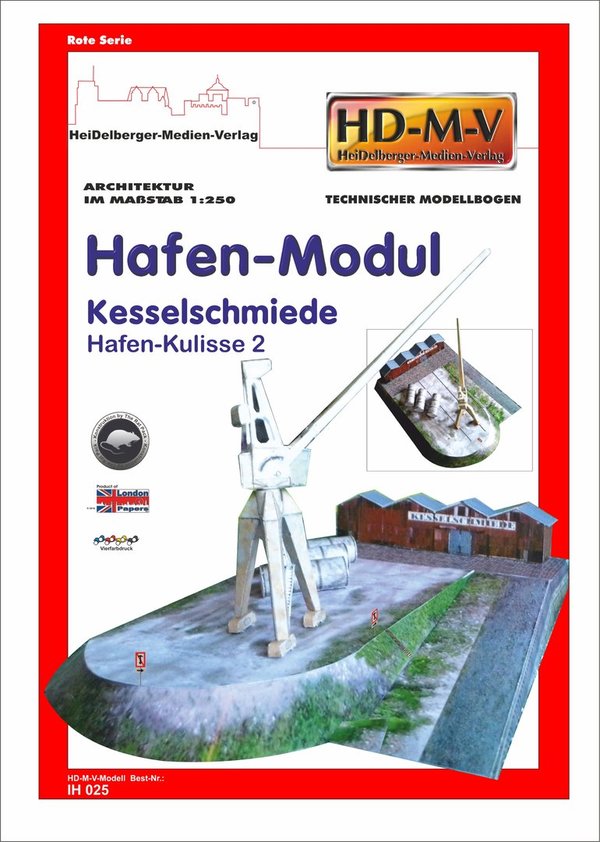 HD-M-V Modellbau Hafen - Modul "Kesselschmiede" Hafen-Kulisse 2