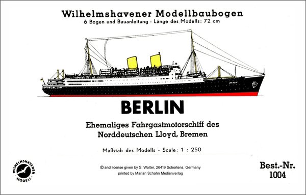 BERLIN Fahrgastschiff