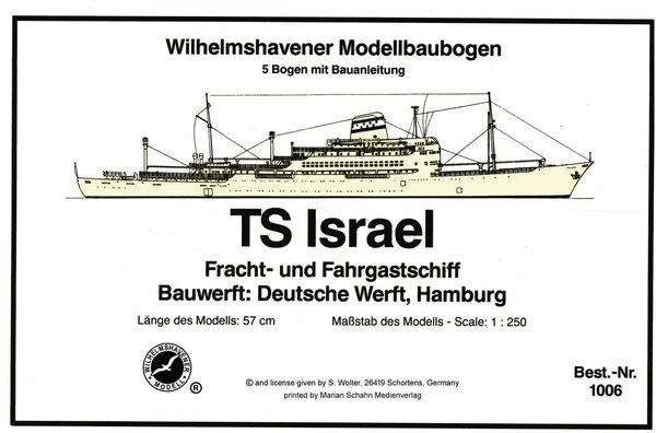 T.S. ISRAEL Fahrgastschiff