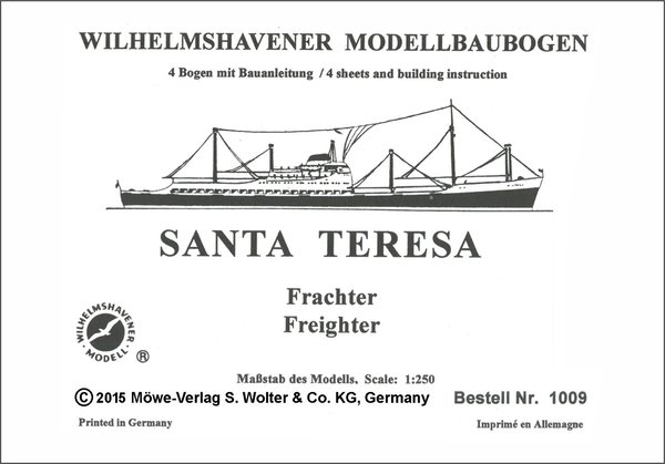 SANTA TERESA Frachter / Freighter