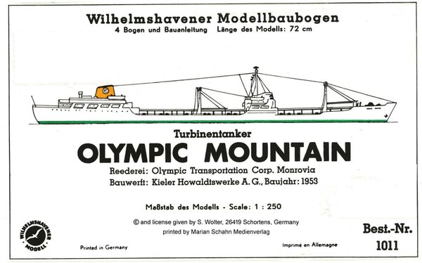 OLYMPIC MOUNTAIN Tanker