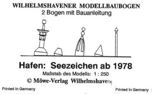 Seezeichen nach 1978 / Sea Markers after 1978