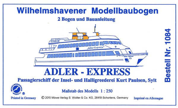 ADLER - EXPRESS Bäderschiff