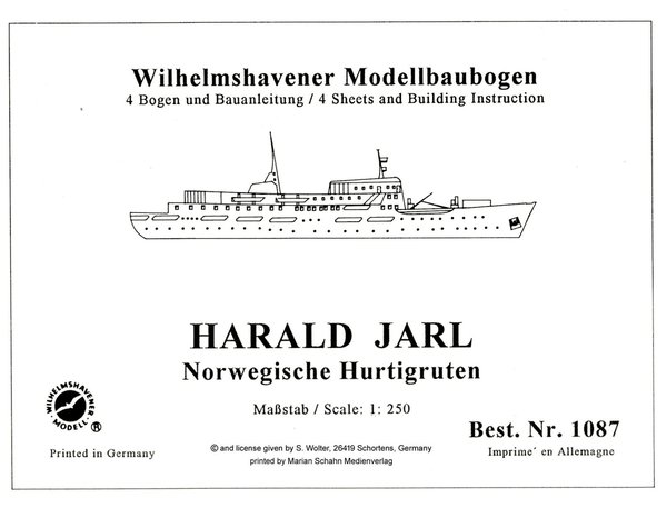 HARALD JARL Passagierschiff