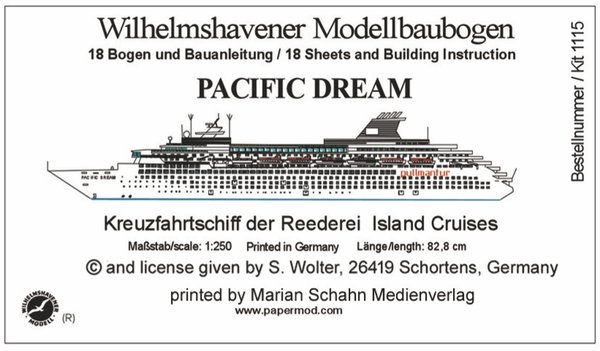 PACIFIC DREAM ex. ISLAND STAR Passagierschiff