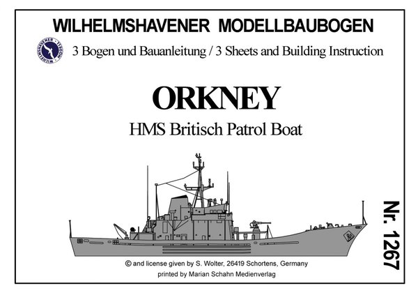 HMS ORKNEY Brit. KW - Boot