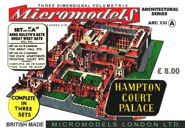 SET ARC XXI A Hampton Court Palace: Anne Boleyn’s Gate, Great West Gate etc.