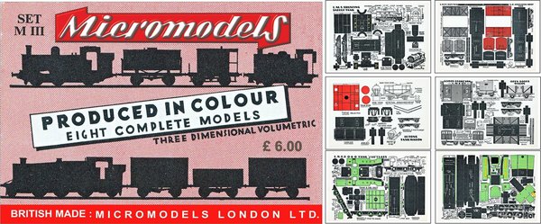 Tank Engines and Goods Wagons, Eight Complete Models