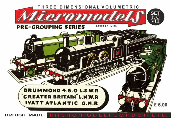 Drummond 4.6.0 L.S.W.R., “Greater Britain” L.N.W.R., Ivatt Atlantic G.N.R.