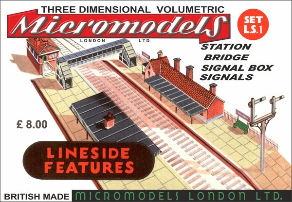 Lineside Features, Country Station, Bridge, Signal Box, Signals