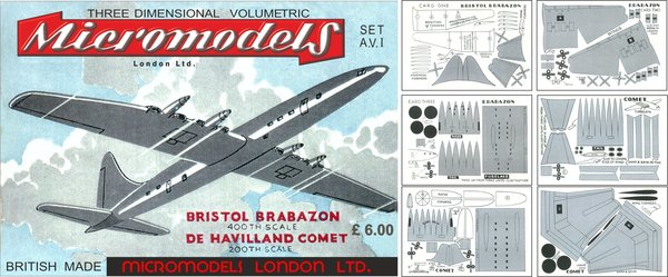 Bristol Brabazon de Havilland Comet