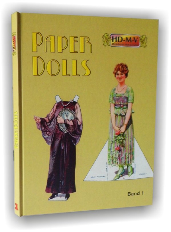 Enzyklopädie Kartonmodellbogen "Paper Dolls" Band 1