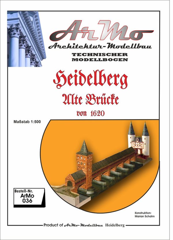 Heidelberg - Alte Brücke von 1620
