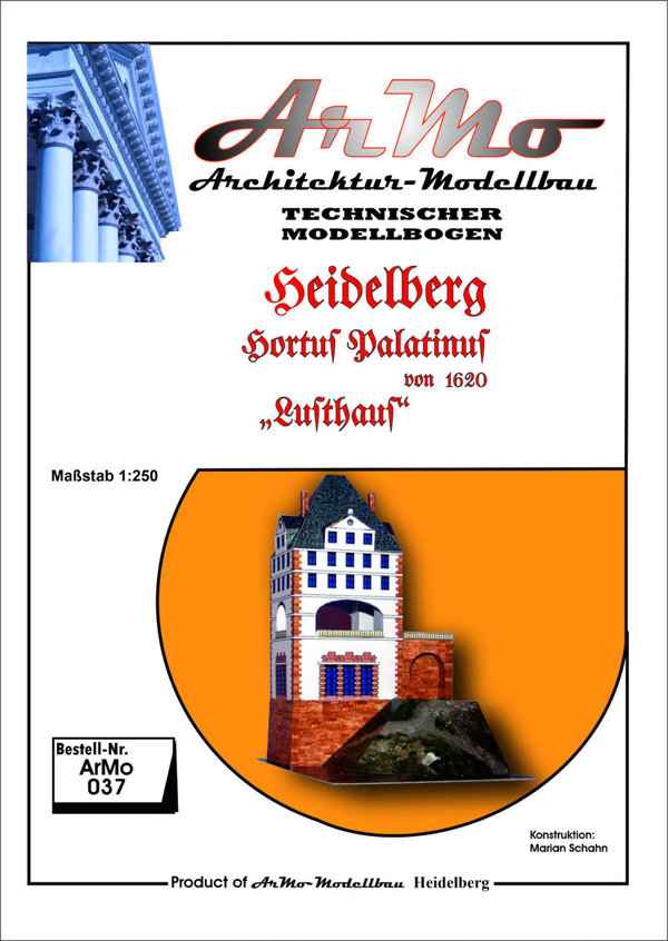 Heidelberg - Hortus Palatinus von 1620