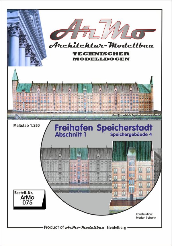 ArMo  Freihafen Speicherstadt Abschnitt 1  Speichergebäude 4