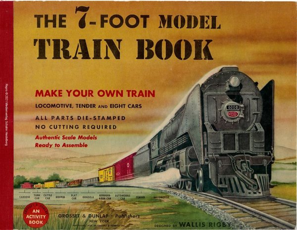 Buch Wallis Rigby The 7-Foot Model  Train Book