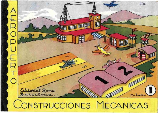 "Construcciones Mecanica"  Heft 1 "AEROPUERTO"