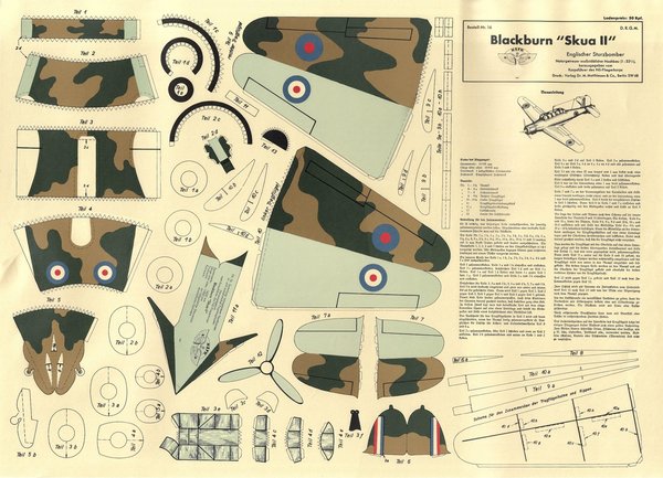 Blackburn  "Skua II"  Englischer Sturzbomber
